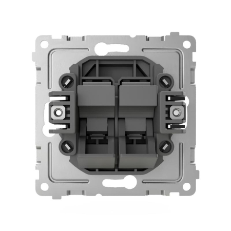 Розетка компьютерная 2-м СП Pixel RJ45 кат.5E механизм перламутр. TOKOV ELECTRIC TKE-PX-RC2-C04 Розетка компьютерная 2-м СП Pixel RJ45 кат.5E механизм перламутр. TOKOV ELECTRIC TKE-PX-RC2-C04