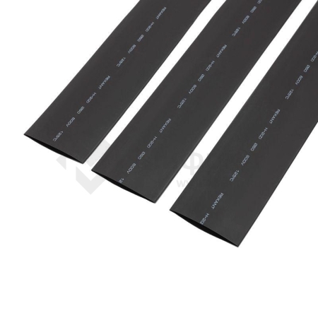 Трубка термоусадочная ТУТ нг 60.0/30.0 черн. 1м Rexant 25-0060