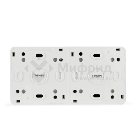 Блок ОП Nix (розетка 16А 250В с заземл. 1-кл. выкл. 10А) IP54 бел. TOKOV ELECTRIC TKE-NX-V1RZ-C01T-IP54