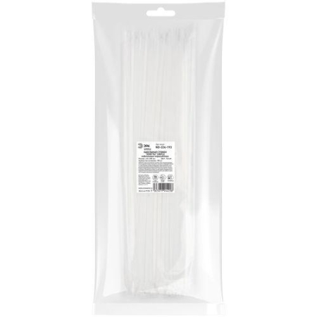 Хомут кабельный Simple 4.8х300 бел. NO-224-193 (уп.100шт) Эра Б0066026