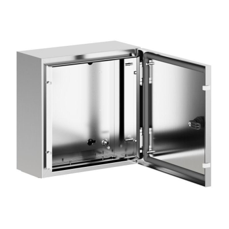 Корпус навесной STH с М/П из нержавеющей стали AISI316 300х300х150мм с фланцем DKC R5STH0331F-316 Корпус навесной STH с М/П из нержавеющей стали AISI316 300х300х150мм с фланцем DKC R5STH0331F-316