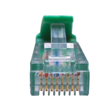 Патч-корд UTP 5e 4х2 26AWG (7х0.16мм) Cu LSZH 5м зел. SUPRLAN 10-0160 Патч-корд UTP 5e 4х2 26AWG (7х0.16мм) Cu LSZH 5м зел. SUPRLAN 10-0160