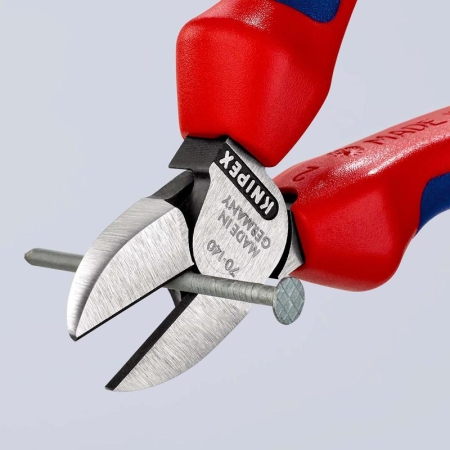 Бокорезы L-140мм твердость кромок 62 HRC черн. Knipex KN-7002140 Бокорезы L-140мм твердость кромок 62 HRC черн. Knipex KN-7002140