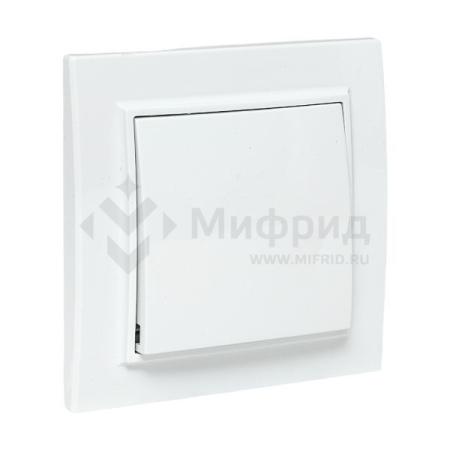 Выключатель 1-кл. СП Минск 10А перекрестный бел. Basic EKF ERV10-125-10