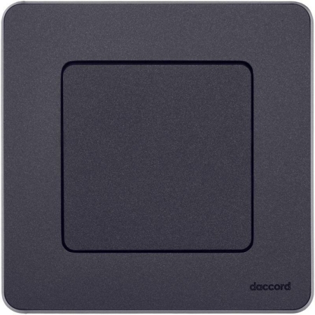 Выключатель 1-кл. Inspiria 10А IP20 250В 10AX механизм антрацит IEK 673603