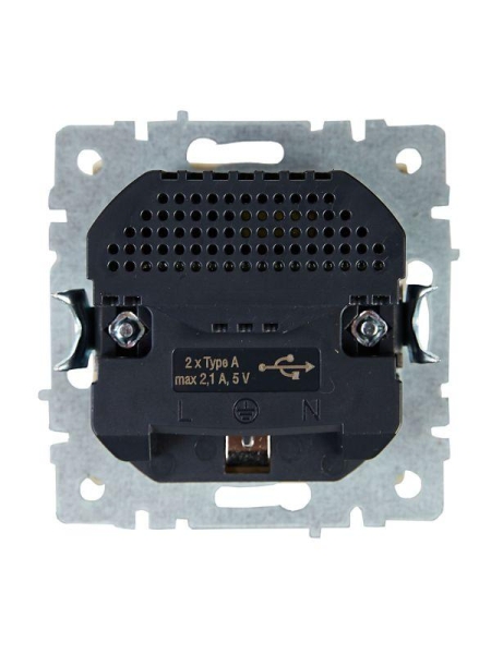 Розетка BRITE РЮш10-1-БрКр 16А с USB A+A 2.1А с заземл. защ. шторки механизм беж. IEK BR-R14-16-U21-D21-K10 Розетка BRITE РЮш10-1-БрКр 16А с USB A+A 2.1А с заземл. защ. шторки механизм беж. IEK BR-R14-16-U21-D21-K10