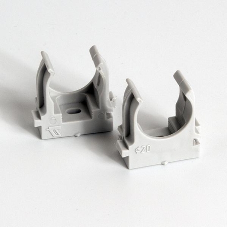 Держатель для труб (клипса) d20мм для монтажн. пистолета сер. (уп.100шт) TOKOV ELECTRIC TKE-LC-20-ZP-C06/100 Держатель для труб (клипса) d20мм для монтажн. пистолета сер. (уп.100шт) TOKOV ELECTRIC TKE-LC-20-ZP-C06/100