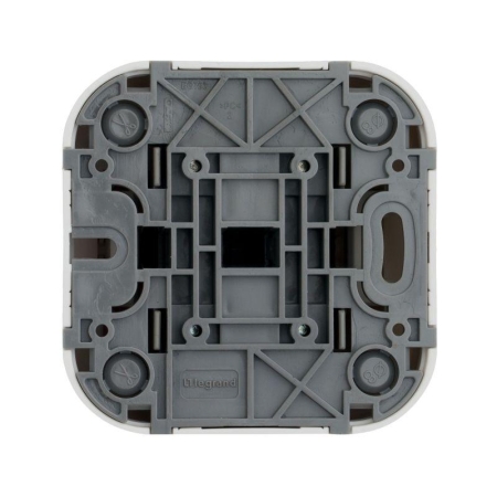 Выключатель 2-кл. ОП Quteo 10А IP20 10AX бел. IEK 782202