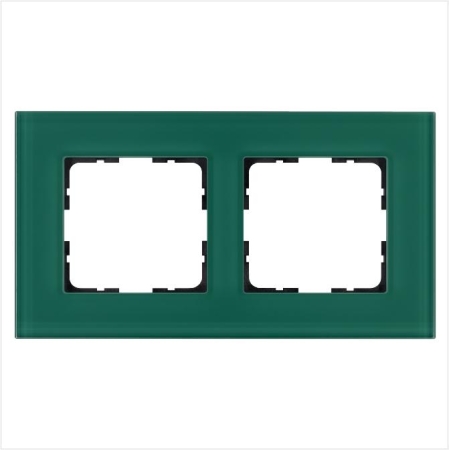 Рамка 2-м G-Glass стекло лазурн. Jasmart G1002GJ Рамка 2-м G-Glass стекло лазурн. Jasmart G1002GJ