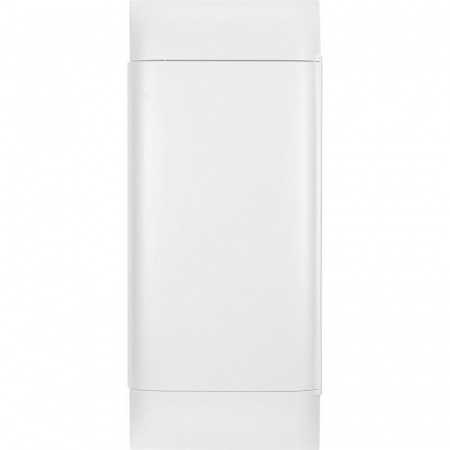 Щиток пластиковый встраиваемый Practibox S 4х12 бел. дверь Leg 135544