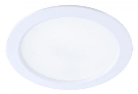 Светильник светодиодный Downlight 24Вт 180-265В 4000К кругл. панель бел. КОСМОС KDownL24W4000K