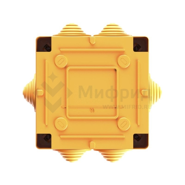 Коробка ответвительная FS 100х100х50мм IP55 6п 450В 6А 4кв.мм с кабельными вводами и клеммниками пластик. DKC FSB11604