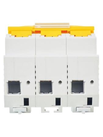 Выключатель автоматический модульный 3п D 100А 10кА ВА47-100 KARAT IEK MVA40-3-100-D Выключатель автоматический модульный 3п D 100А 10кА ВА47-100 KARAT IEK MVA40-3-100-D