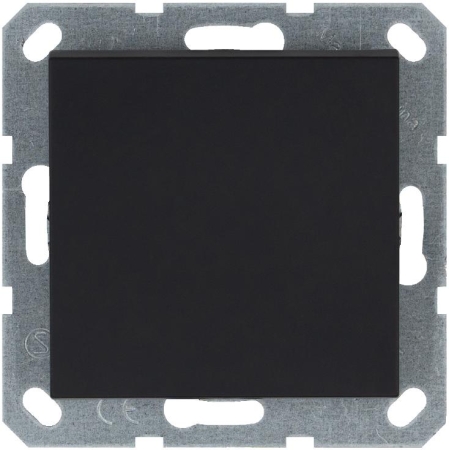 Кнопка звонка 1-кл. 10А IP20 механизм черн. матов. soft touch Jasmart G3010PB Кнопка звонка 1-кл. 10А IP20 механизм черн. матов. soft touch Jasmart G3010PB