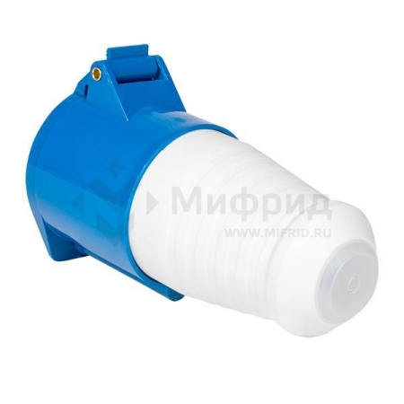 Розетка кабельная 32А 220В 2Р+РЕ IP44 (223) EKF ps-223-32-220