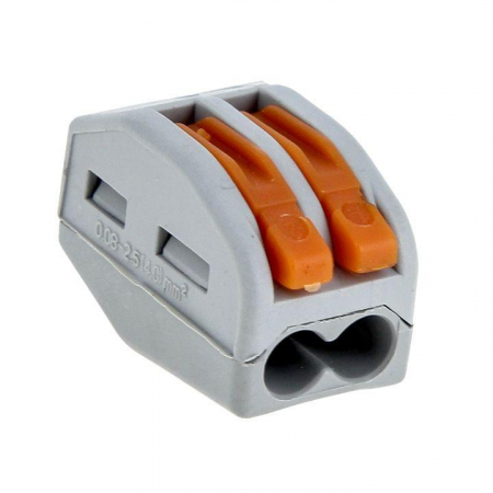 Клемма СМК-412 с рычагом 2 отверстия 0.08-2.5кв.мм (уп.2шт) PROxima EKF plc-smk-412r Клемма СМК-412 с рычагом 2 отверстия 0.08-2.5кв.мм (уп.2шт) PROxima EKF plc-smk-412r