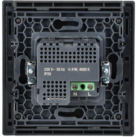 Датчик движения FORTE&PIANO FP356 с LED подсветкой сер. IEK FP-MS11-N-150-05-K03