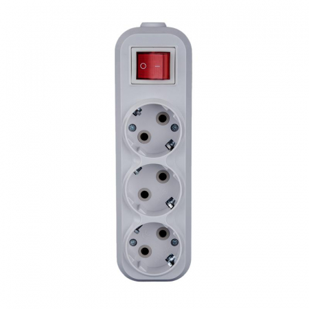 Колодка удлинителя 3-м 16А с заземл. с выкл. АБС-пластик бел. TOKOV ELECTRIC TKE-C01-KU3-ZV Колодка удлинителя 3-м 16А с заземл. с выкл. АБС-пластик бел. TOKOV ELECTRIC TKE-C01-KU3-ZV