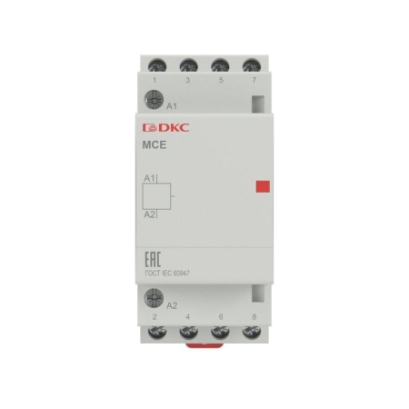 Контактор модульный YON max типа MCE 4P 25A 240В 4НО YON MCE-25-40-A240 Контактор модульный YON max типа MCE 4P 25A 240В 4НО YON MCE-25-40-A240