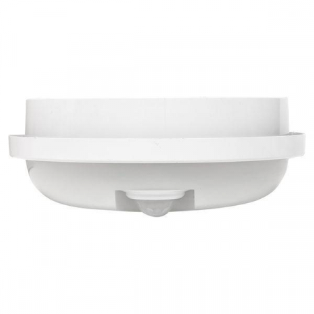 Светильник светодиодный ЖКХ ДПО-2300 15Вт 4000К IP65 круг с инфракрасным датчиком движения LUMA EKF BKL-2300DI-R-15-4000