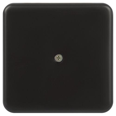 Коробка распаячная 75х75х20мм без клеммы IP40 черн. BS-B-75-75-20 Эра Б0061803
