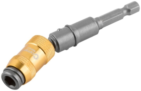 Адаптер шарнирный угловой с магнитным держателем для бит Profi Plus 90мм до 25град. Cutop 83-584