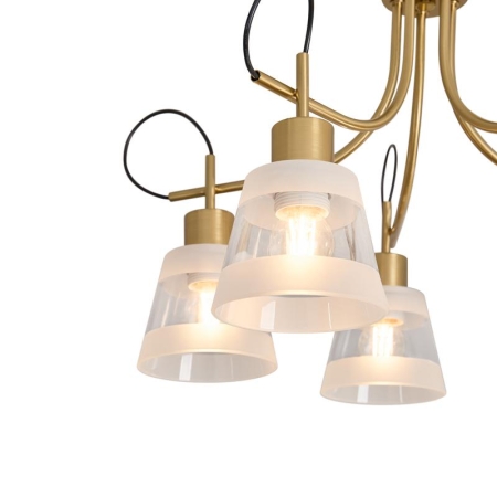Светильник Caramel 5х60Вт E27 IP20 подвесной Freya FR5522PL-05BS Светильник Caramel 5х60Вт E27 IP20 подвесной Freya FR5522PL-05BS