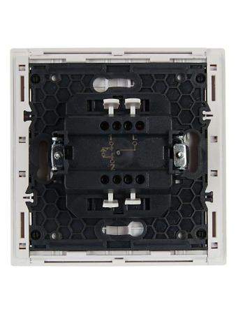 Выключатель проходной 1-кл. СП FORTE&PIANO 10А FP204 с индикацией бел. IEK FP-V12-1-10-1-K01