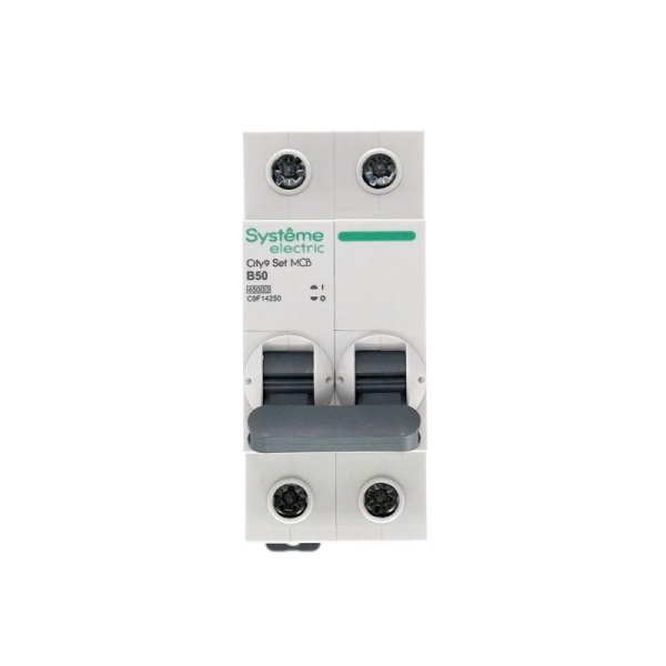 Выключатель автоматический модульный 2п B 50А 4.5кА City9 Set 230В SE C9F14250