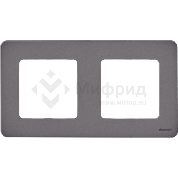 Рамка 2-м СП Inspiria IP20 дым. IEK 673947
