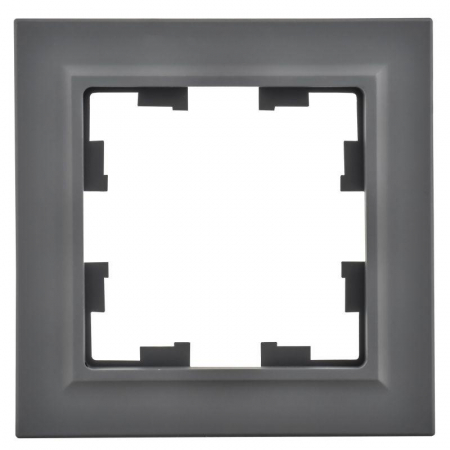 Рамка 1-м BRITE РУ-1-БрГ графит IEK BR-M12-K53 Рамка 1-м BRITE РУ-1-БрГ графит IEK BR-M12-K53