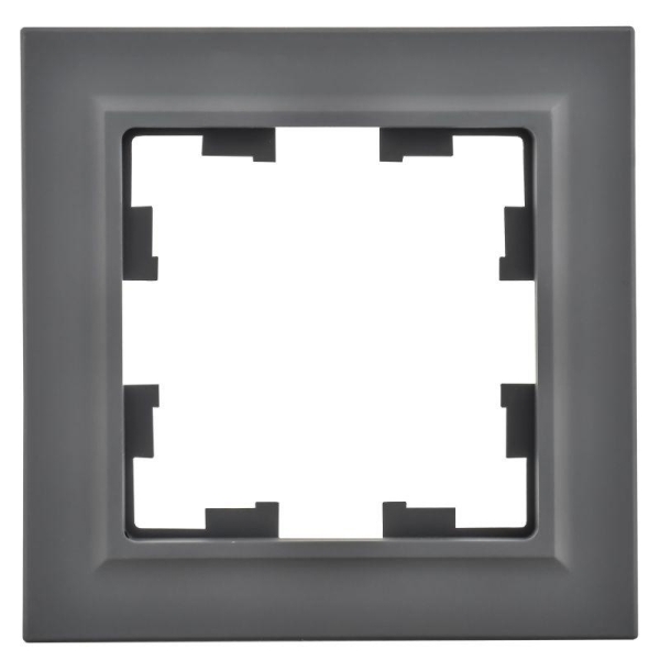 Рамка 1-м BRITE РУ-1-БрГ графит IEK BR-M12-K53 Рамка 1-м BRITE РУ-1-БрГ графит IEK BR-M12-K53