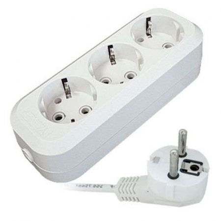 Удлинитель 3х7м с заземл. 10А IP20 Е-303 ПВС 3х1 АБС-пластик UNIVersal 9631979 Удлинитель 3х7м с заземл. 10А IP20 Е-303 ПВС 3х1 АБС-пластик UNIVersal 9631979