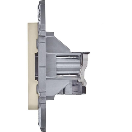 Розетка компьютерная Inspiria RJ45 кат.5E UTP сл. кость IEK 673826 Розетка компьютерная Inspiria RJ45 кат.5E UTP сл. кость IEK 673826