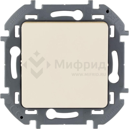 Переключатель перекрестный 1-кл. Inspiria 10А IP20 250В 10AX винтов. клеммы механизм сл. кость IEK 673681