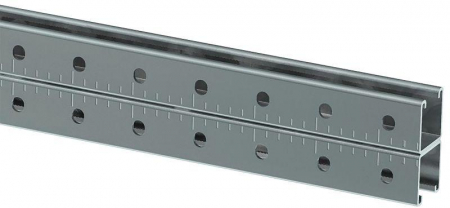 Профиль STRUT двойной перфорированный 41х41 L2300 2.5мм HDZ IEK CLM50D-PSD-41-41-23-3-HDZ Профиль STRUT двойной перфорированный 41х41 L2300 2.5мм HDZ IEK CLM50D-PSD-41-41-23-3-HDZ
