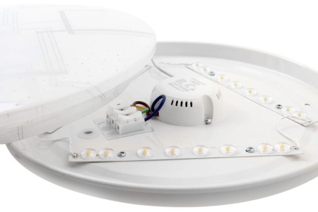 Светильник светодиодный LBS-8124 24Вт 4500К lines настенно-потолочный Ultraflash 15145 Светильник светодиодный LBS-8124 24Вт 4500К lines настенно-потолочный Ultraflash 15145