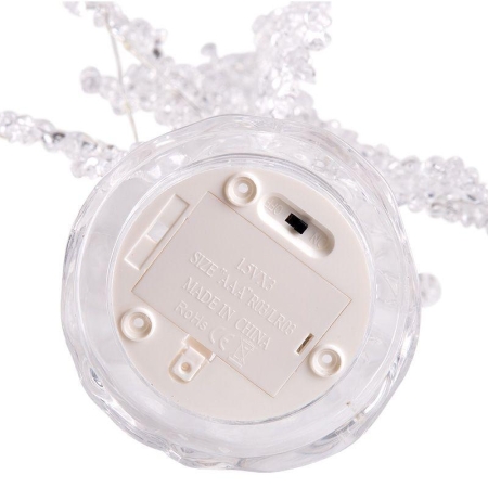 Фигура светодиодная "Ель" 51см 15LED бел. 1Вт IP20 на подставке элементы питания 3хAAA (не в компл.) Neon-Night 513-033