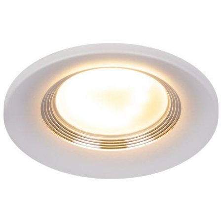 Светильник алюминиевый KL107 WH/SL MR16 GU5.3 встраив. бел. серебро Эра Б0061096 Светильник алюминиевый KL107 WH/SL MR16 GU5.3 встраив. бел. серебро Эра Б0061096