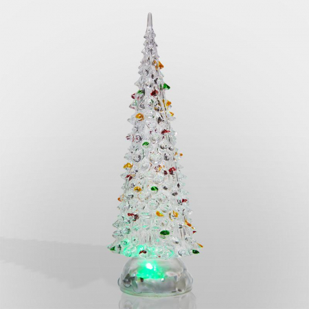 Фигура светодиод. "Елочка" (батарейки 3хAA в компл.) 1LED 25см RGB 4.5B IP20 NEON-NIGHT 513-024