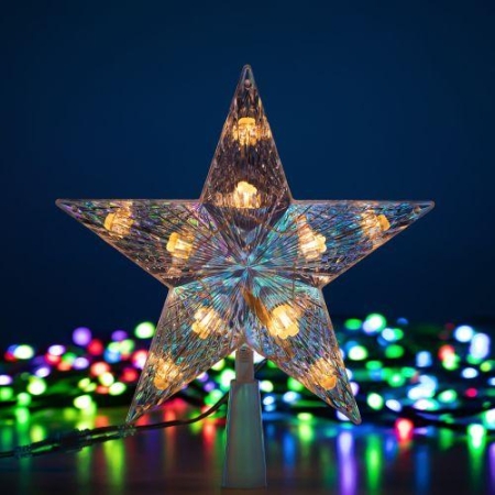 Гирлянда светодиодная "Нить со звездой на елку" 1.5м RGB управление через мобильное приложение ERASG -03 Эра Б0060434 Гирлянда светодиодная "Нить со звездой на елку" 1.5м RGB управление через мобильное приложение ERASG -03 Эра Б0060434