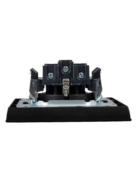 Розетка СП BRITE РСР14-1-0-БрЧ 16А в сборе с заземл. защ. шторки черн. IEK BR-R14-16-K02-F Розетка СП BRITE РСР14-1-0-БрЧ 16А в сборе с заземл. защ. шторки черн. IEK BR-R14-16-K02-F