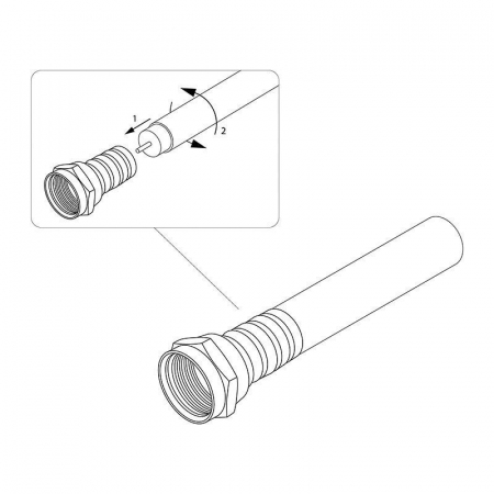 Разъем F RG-6 "AB" (03-008C) (уп.100шт) PROCONNECT 05-4003-4 Разъем F RG-6 "AB" (03-008C) (уп.100шт) PROCONNECT 05-4003-4