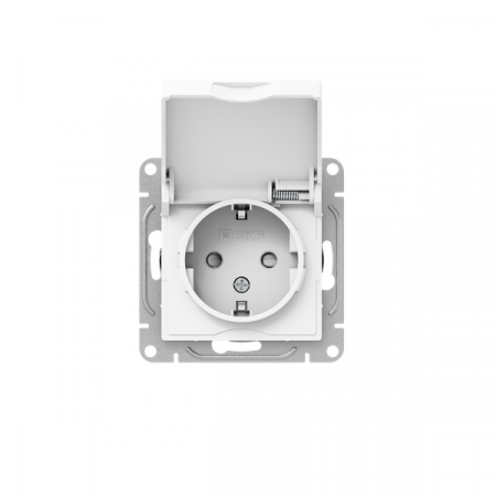 Розетка СП Эпика 16А IP44 с заземл. защ. шторки с крышкой механизм бел. EKF UP1-SOW-111-44 Розетка СП Эпика 16А IP44 с заземл. защ. шторки с крышкой механизм бел. EKF UP1-SOW-111-44