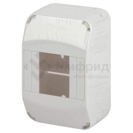Корпус навесной КМПн 1/4 IP20 пластик. бел. kmpn1.4 SIMPLE Эра Б0062282