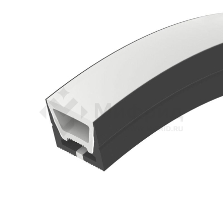 Профиль силиконовый WPH-FLEX-1616-TOP-S11-5m BLACK силикон (уп.5м) Arlight 045759