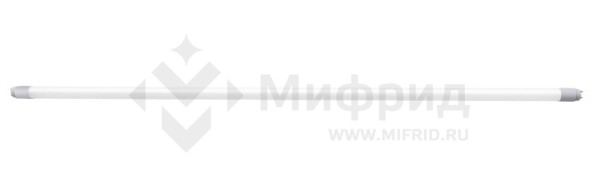 Лампа светодиодная RS LED T8 G13 ST-GL 18W 840 1200mm 18Вт линейная матовая 4000К нейтр. бел. G13 2000лм 230В 1200мм Русский Свет 15010245098