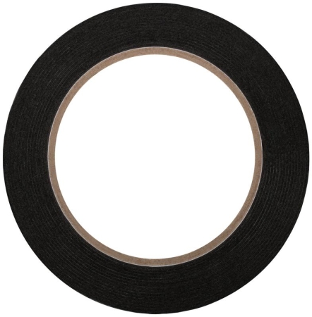 Лента клеящая 2-х сторонняя монтажная на вспененной основе с полимерной подложкой 18ммх5м FIT 11796