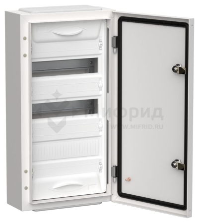 Корпус ЩРн-36 (1х36) TITAN 5 585х310х140 IP54 метал. бел. IEK TI5-50-N-036-54