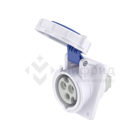 Розетка СП 16А 230В 3п 2P+E IP67 с наклоном DKC DIS4181663